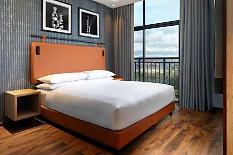 Two-Bedroom Family Suite with City View