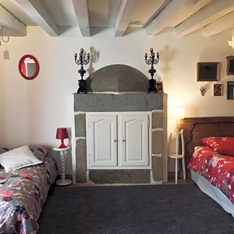 Maison d'hôtes l'Angevinière, chambre des Anges proche Mont-Saint-Michel