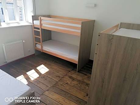 Bunk Bed in Mixed Dormitory Room