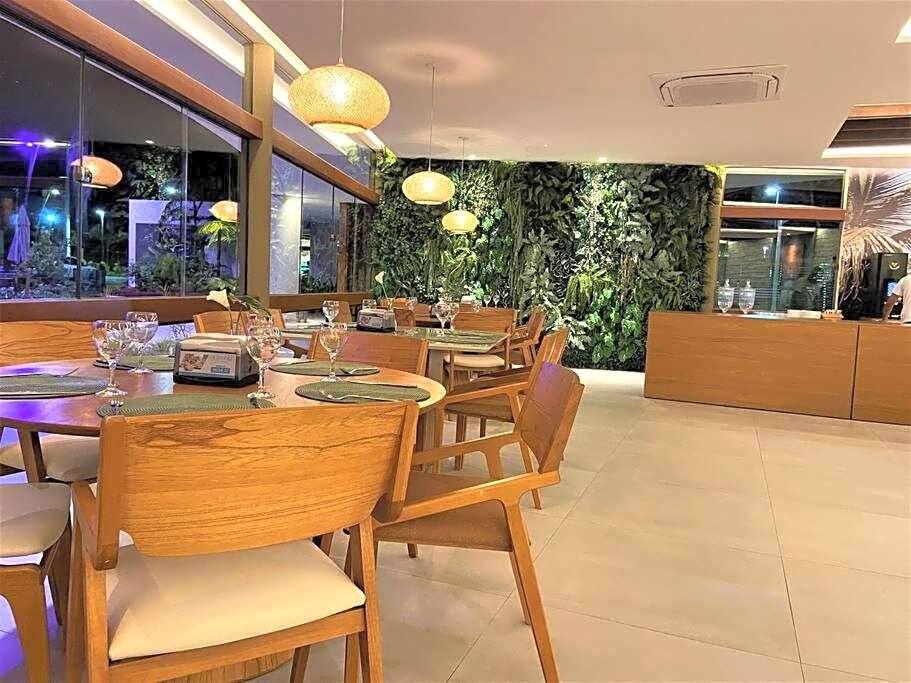 Ambiente integrado e acolhedor