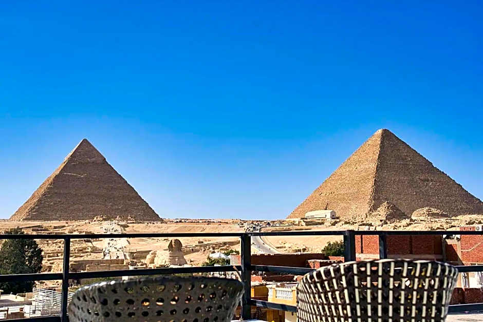 Narmer Pyramids View