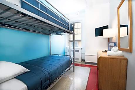 Private Bunk Bed Room with Shared Bathroom