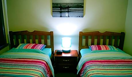 Large Twin Room with Communal Bathroom