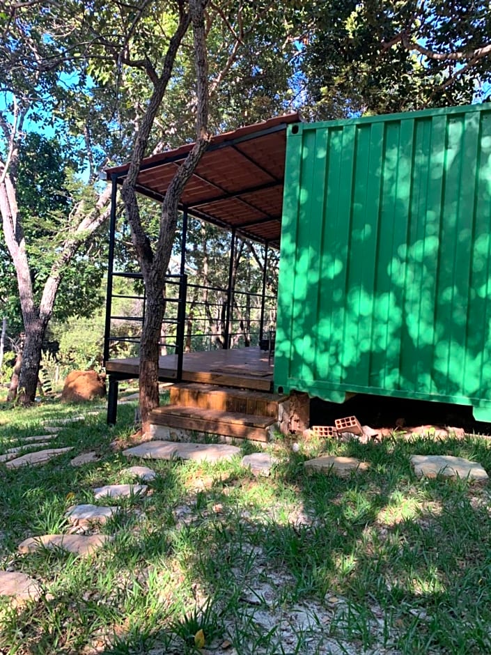 Pousada Cipó Container Chalés Privativos com lareira - Centro da cidade
