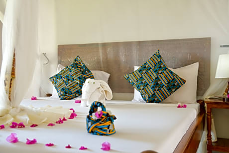 single garden view room