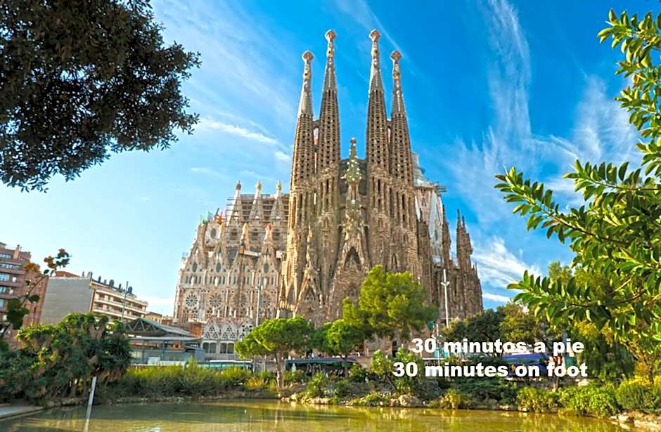 Ático, terraza y Barbacoa