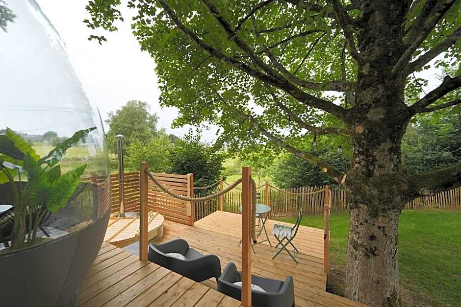 Bulles Odette & Ginette et Tiny House Suzette "Au guet Marais" Etape Insolite