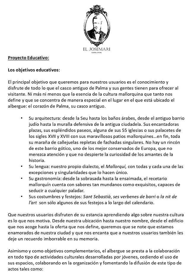 El Josemari Youth Hostel - Albergue Juvenil