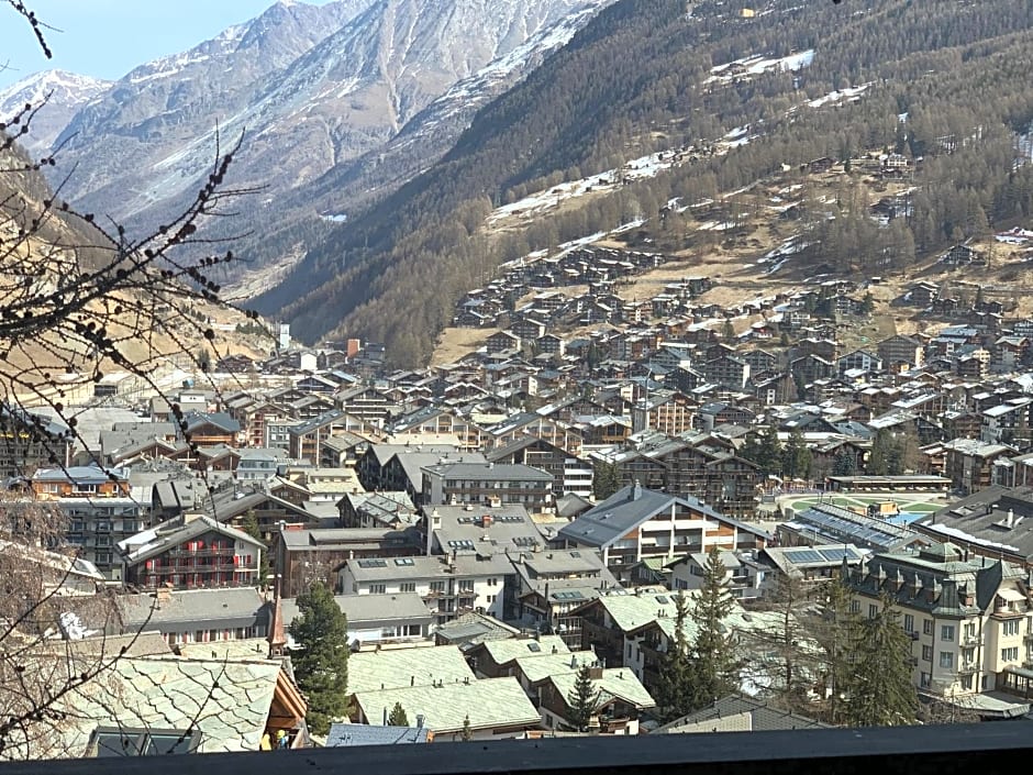 Triftbach - View over Zermatt