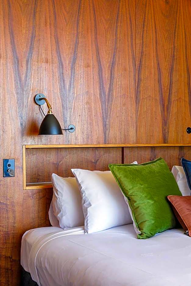 Architectural glass house with ocean views