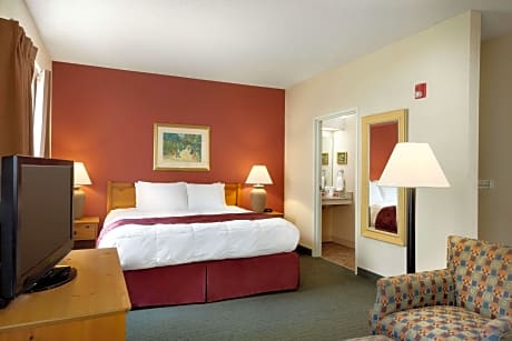 1 King Bed Mobility Accessible Room Non-Smoking