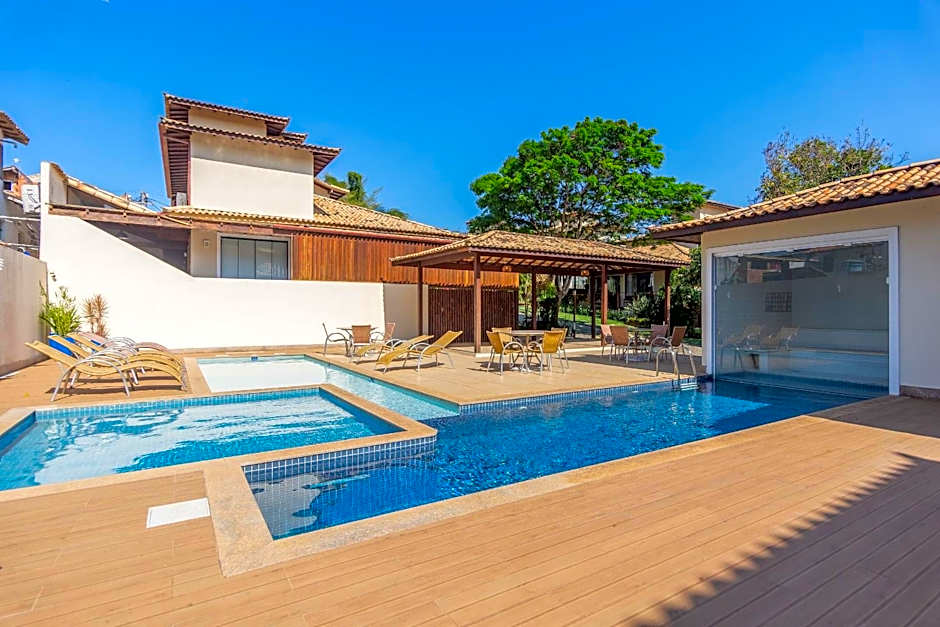 Bz33 Casa 4 suítes e churrasqueira, Geribá