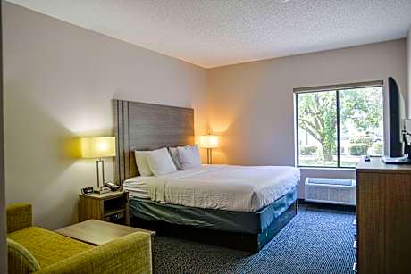 1 King Bed Mobility Accessible Room Non-Smoking