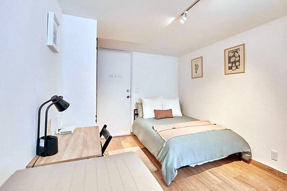 New! Cozy Cuauhtmoc Studio, Near Usa Embassy