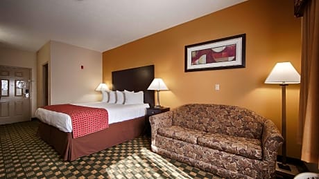 1 King Bed