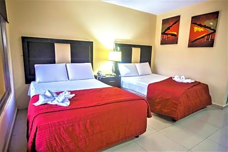 Deluxe Double Room with Two Double Beds