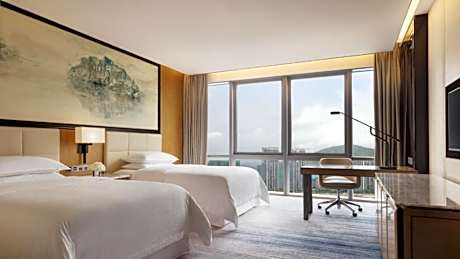 Deluxe Twin, Guest room, 2 Double, City view