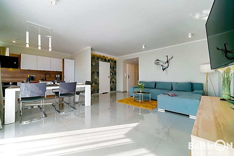 Apartamenty BalticON Westin House -luksusowy 70m2 , basen pool, sauna, parking inklusive