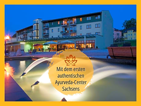 Hotel Am Kurhaus mit erstem Ayurveda Center Sachsens - direkt am Gesundheitsbad ACTINON & Kurpark