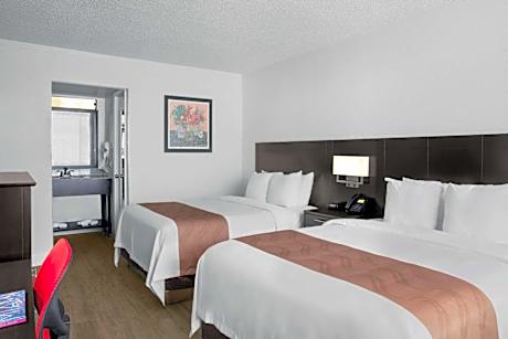 Poolside Queen Room with Two Queen Beds - Non-Smoking