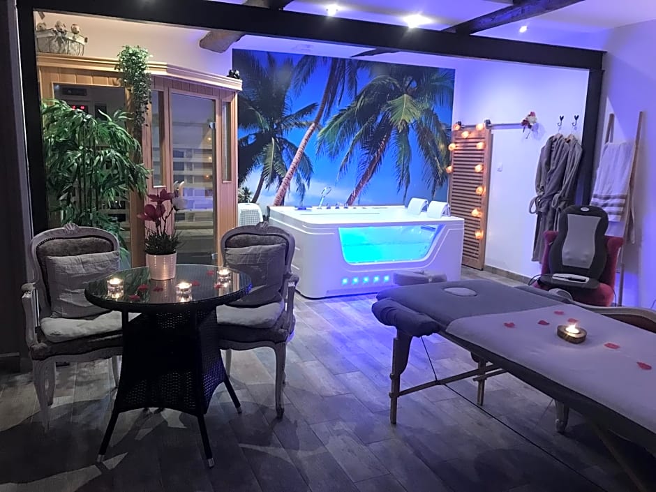 Le Mas Romantique avec Jacuzzi et Sauna privé