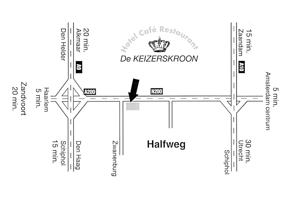 Hotel de Keizerskroon Amsterdam-Schiphol-Halfweg