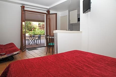 Studio with terrace