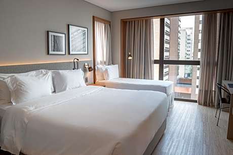 Family Room with City View