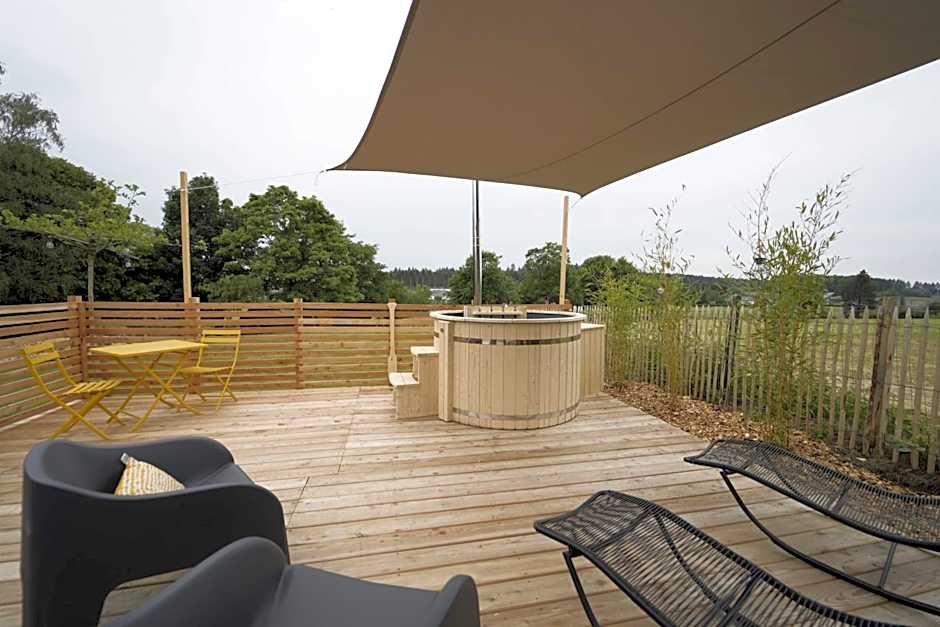 Bulles Odette & Ginette et Tiny House Suzette "Au guet Marais" Etape Insolite