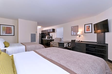 2 Queen Bed Studio Suite