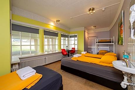 Family Room with Shared Bathroom