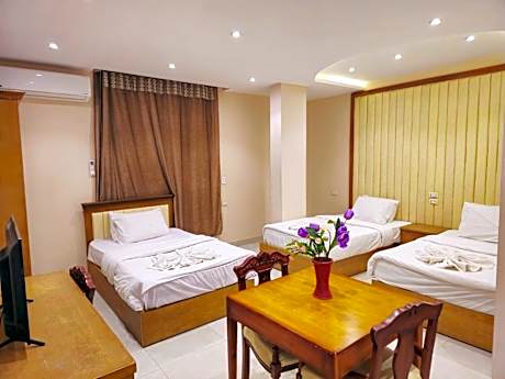 Family Room with Pyramid View