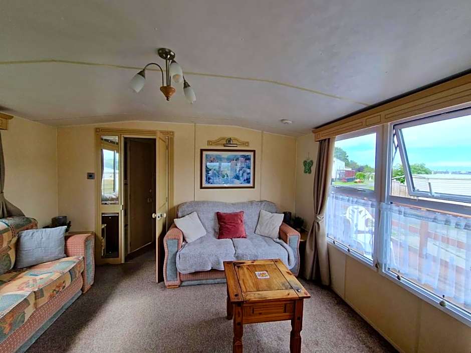 Haven on the Hill 2 Bed Caravan with Town Views of Aberystwyth F7