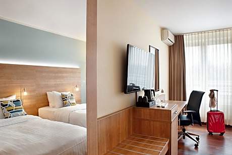 Business Twin Room with Courtyard View - Quiet Location