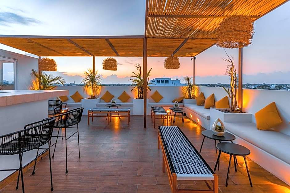 Terrasse Hotel Playa del Carmen