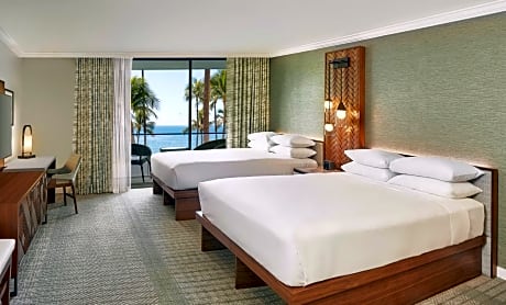 Queen Room with Two Queen Beds - Oceanfront/Club Access