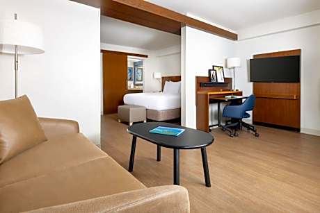 King Suite with Sofa Bed - Mobility Accessible with Roll-in Shower