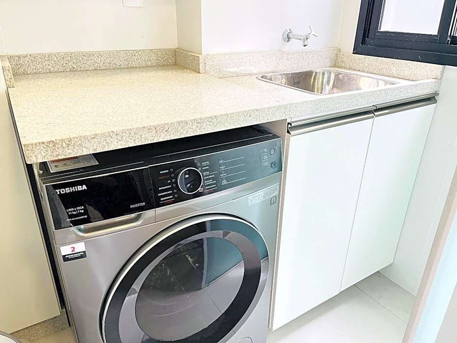 Incrível apartamento à 200m da praia