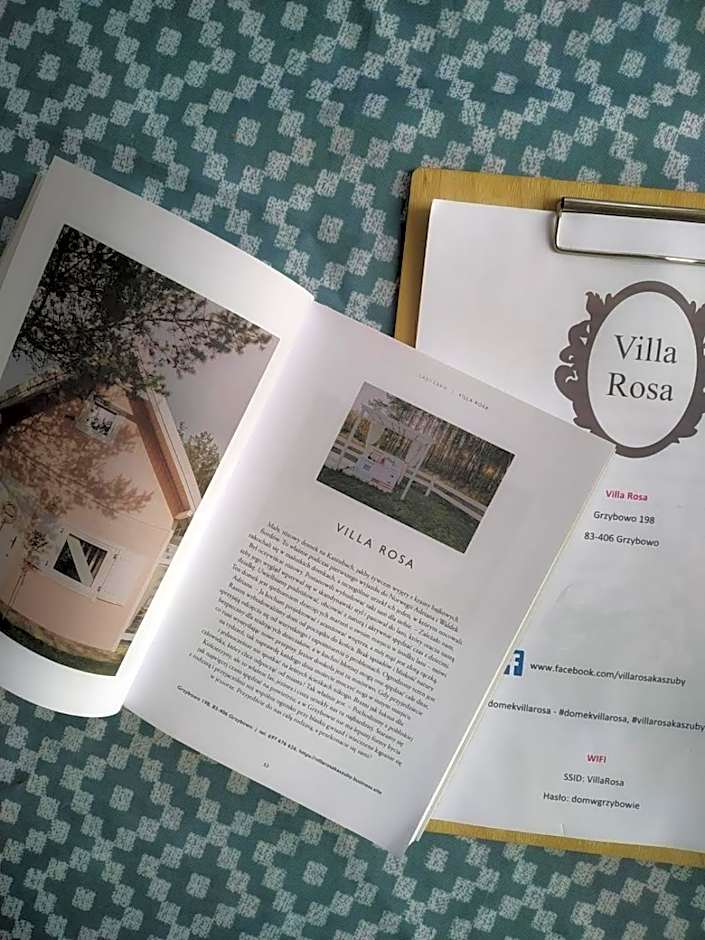 Bajkowy domek Villa Rosa na Kaszubach