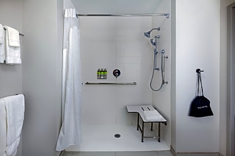 King Room with Hearing Accessible Roll In Shower - Non-Smoking