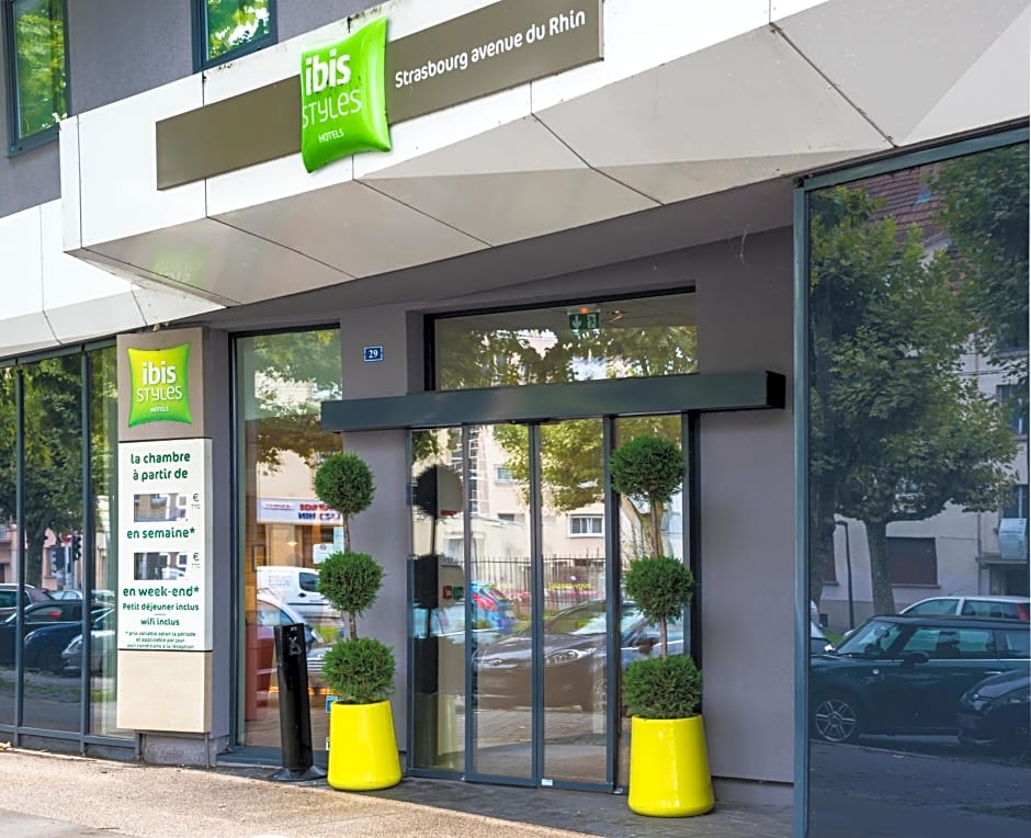 ibis Styles Strasbourg Avenue du Rhin