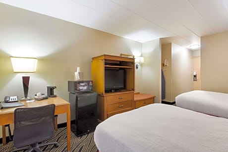 2 Double Beds Non-Smoking Pet Friendly Room Microwave And Refrigerator Wi-Fi Full Breakfast