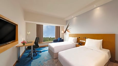 Superior 2 Single Beds Poolside with 20% Discount on Food and Soft Beverages and Travel Desk