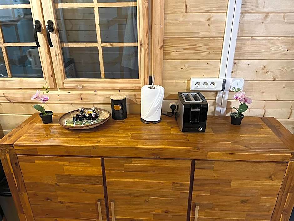 Les Chalets de Marie 974- Jacuzzi SPA privatif dans le chalet , sans vis à vis , vue mer