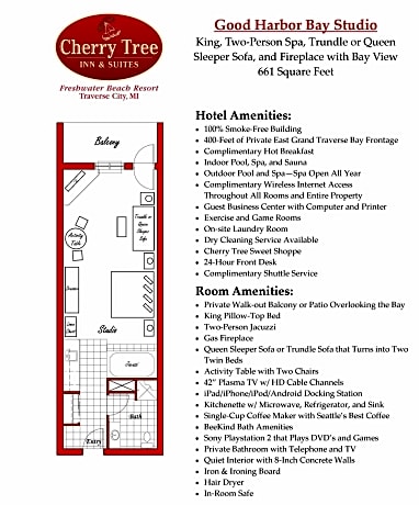 King Studio with Bay View