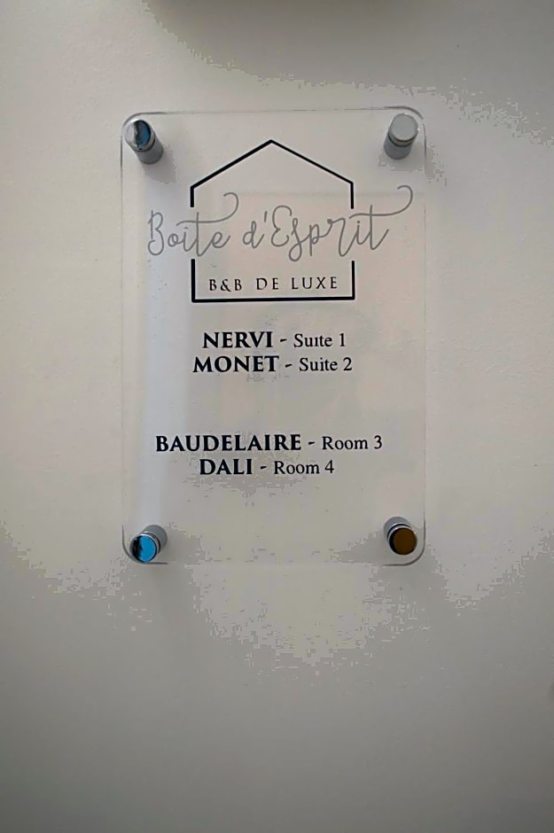 Boite d'Esprit b&b de luxe