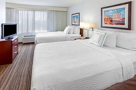 Two Queen Beds with Sofa Bed