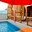 Murna Villa 3, A modern Balinese wooden house 360 GWK view