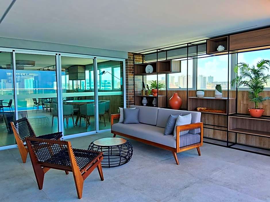 Rn studio Premium AP 116, WI-FI, piscina, TV 43, 30m do mar