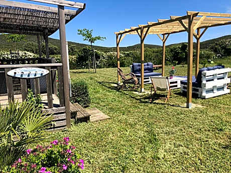 Mobil home climatisé, bord de mer Macinaggio